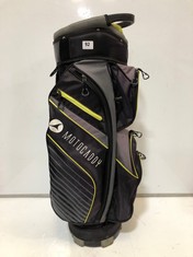 MOTOCADDY LITE SENSE GOLF STAND BAG - CHARCOAL/LIME GREEN - RRP £189