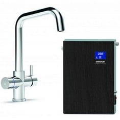 1 X TRE MERCATI BOILING WATER TAP IN CHROME WITH 4 IN 1 FEATURES AND BOILER TANK INCLUDES ONE REPLACMENT FILTER - RRP £1300