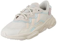 1 X PAIR ADIDAS WOMEN'S SAMBAROSE W GYMNASTICS SHOE, CLOUD WHITE BLISS ORANGE ALMOST BLUE, 8.5 UK.