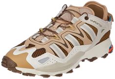 1 X PAIR ADIDAS MEN'S HYPERTURF SNEAKER, MAGIC BEIGE/OFF WHITE/GUM5, 9 UK.