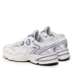 1 X PAIR ADIDAS WOMEN'S ASTIR W SNEAKER, FTWR WHITE/MAGIC LILAC/TECH PURPLE, 8 UK.