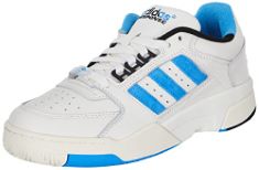 1 X PAIR ADIDAS WOMEN'S TORSION RESPONSE TENNIS LO W SNEAKER, CLOUD WHITE/PULSE BLUE/CREAM WHITE, 7 UK.