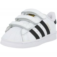 2 X PAIR ADIDAS UNISEX KIDS SUPERSTAR CF FITNESS SHOES, FOOTWEAR WHITE CORE BLACK FOOTWEAR WHITE, 4 UK CHILD.