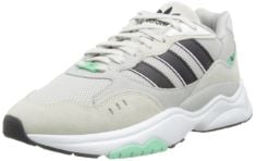 QTY OF ITEMS TO INLCUDE X2 PAIRS ASSORTED ADIDAS SHOES TO INCLUDE ADIDAS MEN'S RETROPY F90 SNEAKER, LGH SOLID GREY/CORE BLACK/TRUE PINK, 9.5 UK, ADIDAS MEN'S DAILY 3.0 FITNESS SHOES, CORE BLACK CLOUD