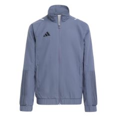 QTY OF ITEMS TO INLCUDE X9 ASSORTED ADIDAS CLOTHING TO INCLUDE ADIDAS TIRO 23 COMPETITION PRESENTATION TRACKSUIT JACKET HU1338 140, ADIDAS UNISEX KID'S TIRO23L TR JKTY TRACKSUIT JACKET, TEAM NAVY BLU