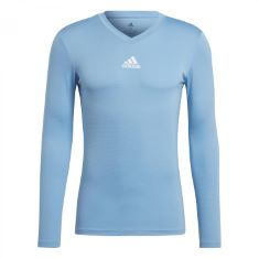 12 X ADIDAS MEN'S TEAM BASE TEE JERSEY LONG SLEEVE , TEAM LIGHT BLUE, M UK.