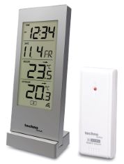 QTY OF ITEMS TO INLCUDE APPROX 90X ASSORTED ITEMS TO INCLUDE TECHNOLINE WS 9767 WEATHER STATION WITH RADIO CONTROLLED CLOCK, INDOOR AND OUTDOOR TEMPERATURE (SILVER), TAROSTRADE 57-0237-R-46998 MIRROR