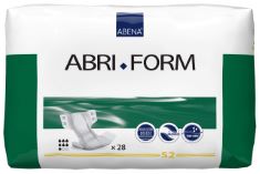 3 X ABENA ABRI-FORM COMFORT S2, HIP/WAIST SIZE 60-85 CM, 1800 ML ABSORBENCY, PACK OF 28.