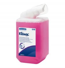 8X PACKS OF 6 KLEENEX® SCHAUMSEIFE NORMAL/ 6340 PINK LEICHT PARFÜMIERT INH. 1000 ML.