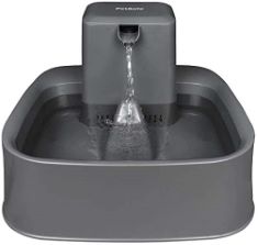 2 X PETSAFE DRINKWELL 3.7 LITRE DRINKING FOUNTAIN, IDEAL FOR HOUSEHOLDS WITH MEDIUM DOGS, EASY CLEAN DESIGN, INCLUDES FILTER, NEUES MODELL.