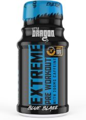 5 X LITTLE DRAGON EXTREME PRE WORKOUT SHOT BLUE RASPBERRY 12X60ML.