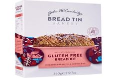 18 X MCCAMBRIDGE BREAD TIN BAKERY GLUTEN FREE BREAD KIT 360G.