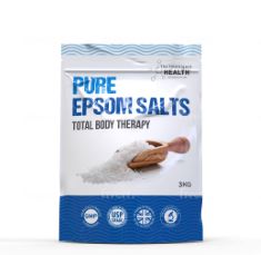 QTY OF ITEMS TO INLCUDE BOX OF ASSORTED HYGIENE ITEMS TO INCLUDE THE INTELLIGENT HEALTH EPSOM BATH SALTS - 100% PURE EPSOM SALTS, OUR MAGNESIUM SULPHATE BATH SALTS ARE PREMIUM BATH SALTS FOR MEN AND