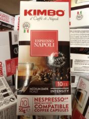 36 X KIMBO ESPRESSO NAPOLI COFFEE .