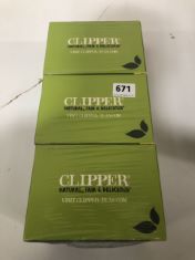 10 X CLIPPER TEA ( 160 BAGS PER BOX ).