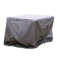 6 X QUALITY GARDEN FURNITURE COVERS, FITS SMALL TABLES. COVER DIMENSIONS ARE 115 CM LENGTH X 115 CM WIDTH X 75 CM HEIGHT.