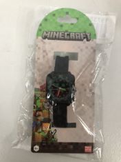 10 X MINECRAFT ANALOG WATCH .