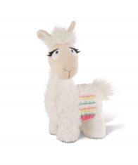 12 X NICI 42248 DUFFY LA18 LAMA SOFT TOY 32 CM WITH SADDLE, LLAMA DALIA.