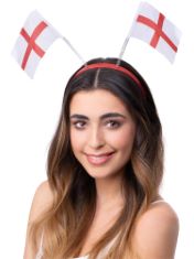 QTY OF ITEMS TO INLCUDE ASSORTED ITEMS TO INCLUDE SMIFFYS ENGLAND FLAG BOPPER HEADBAND, ST GEORGE ENGLAND FANCY DRESS, ADULT DRESS UP ACCESSORIES, ZOGGS UNISEX-YOUTH ZOGGY INFLATABLE NOODLE, ORANGE,