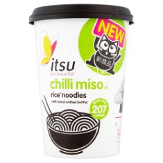 ITSU CHILLI MISO RICE NOODLES, 63G PACK OF 6 15 PACKS.