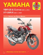 QTY OF ITEMS TO INLCUDE ASSORTED ITEMS TO INCLUDE YAMAHA YBR125 (05 - 16) & XT125R/X (05 - 09) HAYNES REPAIR MANUAL (PAPERBACK), GOODYEAR 77912 "G9", 9 MM CAR PASSENGER SNOW CHAINS, TUV AND ONORM APP