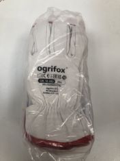 10 X OGRIFOX WORK GLOVES.