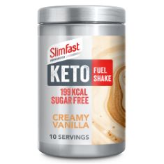 ASSORTED PROTEIN ITEMS TO INCLUDE SLIMFAST ADVANCED KETO FUEL SHAKE FOR KETO LIFESTYLE, CREAMY VANILLA FLAVOUR, 10 SERVINGS, 320G.