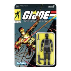 QTY OF ITEMS TO INLCUDE BOX OF APPROX 14 X ASSORTED ITEMS TO INCLUDE SUPER7 G.I. JOE SNAKE EYES (COMIC V.2) 3.75 IN REACTION FIGURE, CLEMENTONI - 20259 - WINNIE THE POOH - 24 MAXI PIECES - MADE IN IT