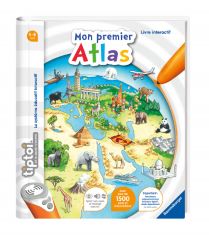 QTY OF ITEMS TO INLCUDE BOX OF ASSORTED ITEMS TO INCLUDE RAVENSBURGER TIPTOI – BOOK (FRENCH LANGUAGE VERSION), GOLIATH GAMES COCOMELON - JUMBO DOMINOES | 28 JUMBO DOUBLE-SIDED DOMINOES WITH EASY TO R