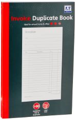 BOX OF ANKER INTERNATIONAL STATIONARY"1-80" INVOICE DUPLICATE BOOK, A5.