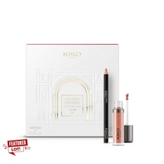 6 X KIKO MILANO HOLIDAY PREMIÈRE MATTE DESIRE LIPS GIFT SET 01 | LIP GIFT SET: ULTRA-MATTE LIQUID LIPSTICK AND MATCHING LIP PENCIL.