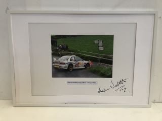 QTY OF MOTORSPORTS WALL ART TO INCLUDE ANDREW NESBIT/ JAMES O'BRIAN - DONEAGLE 2000 TAKEN BY ESLER CRAWFORD SIGNED BY ANDREW NESBIT (NOT AUTHENTICATED)