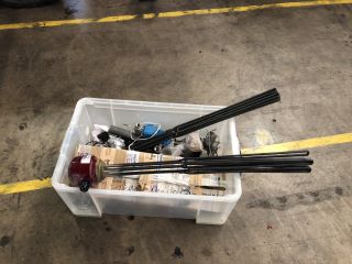 MULTIPLE BOXES TO CONTAIN 2 X IMMERSION HEATERS, QTY OF THERMOCOUPLES, QTY OF ELECTRIC MOTORIZED BALL VALVES AND BOX OF KEG SEALS