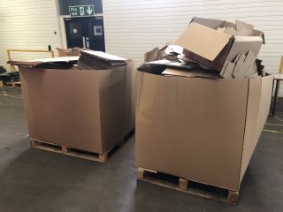 2 X PALLETS OF BOTTLE BOXES AND DIVIDERS