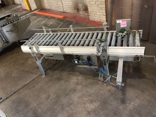 FESTO ROLLER CONVEYOR TRACK (APPROX DIMENSIONS: 200CM L X 110CM W X 94CM H) (RAMS REQUIRED FOR APPROVAL PRIOR TO COLLECTION)