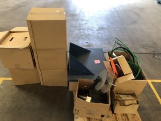 5X BOXES OF SARTOCLEAR C8HP 16" DEPTH FILTER MODULES AND PALLET OF ASSORTED BOTTLING PLANT COMPONENTS