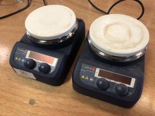 2 X CAMLAB MS-H280-PRO MAGNETIC STIRRERS