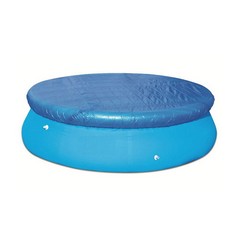 QUANTITY OF ASSORTED ITEMS TO INCLUDE MZOLIFE ROUND POOL COVER, FRAME SWIMMING POOL COVER, ABOVE GROUND RAINPROOF DUST COVER INFLATABLE FAMILY POOL PADDLING POOLS AND OUTDOOR VILLA GARDEN  8FT/244CM,