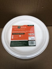 6 X ECO SOUL ROUND PLATES : LOCATION - RACK B