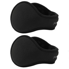 23 X DWENARRY WINTER WARM EARMUFFS UNISEX FOLDABLE EAR WARMERS ADJUSTABLE FLEECE EARMUFFS FOR MEN WOMEN COLD WEATHER - TOTAL RRP £191: LOCATION - RACK B