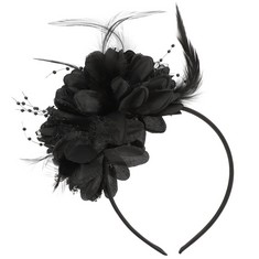 QUANTITY OF ASSORTED ITEMS TO INCLUDE FASCINATOR HEADBAND BLACK MESH HEADPIECE HEADDRESS TEA PARTY COCKTAIL HAT HEADWEAR FOR LADY WOMEN RRP £331: LOCATION - RACK B