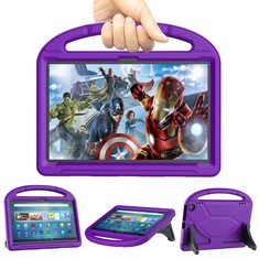 18 X TABLET 11 CASE, TABLET 11'' CASE FOR KIDS, SONLARYIN KID-PROOF PROTECTIVE FULL COVER CASE FOR 11'' TABLET - PURPLE - TOTAL RRP £138:: LOCATION - RACK C