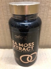 25 X SEA MOSS EXTRACT FOOD SUPPLEMENTS BEST BEFORE 07/2025 RRP £125: LOCATION - RACK C