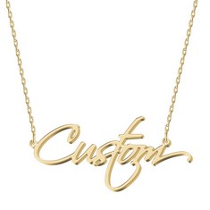 10 X MAGICBOX PERSONALIZED 18K GOLD NAME NECKLACE ANNA - CUSTOMIZABLE ENGRAVED STAINLESS STEEL PENDANT FOR WOMEN - UNIQUE GIFT FOR BIRTHDAYS, ANNIVERSARIES, GRADUATIONS, AND VALENTINE'S DAY - TOTAL R