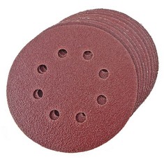 QUANTITY OF ASSORTED ITEMS TO INCLUDE KEPLE 125MM SANDING DISCS – HOOK & LOOP BACKING, ROUND SANDPAPER SET, DUST EXTRACTION HOLES FOR RANDOM ORBITAL SANDERS, 5 SANDING DISC PACK – 40 GRIT SANDING PAD