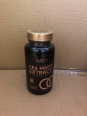 25 X SEA MOSS EXTRACT FOOD SUPPLEMENTS BEST BEFORE 07/2025 RRP £125: LOCATION - RACK D