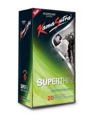 41 X KS  KAMASUTRA,  SUPERTHIN - 20 CONDOMS - TOTAL RRP £205: LOCATION - RACK D