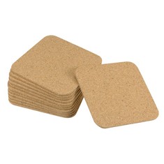 QUANTITY OF ASSORTED ITEMS TO INCLUDE SOURCING MAP CORK COASTERS WOODEN TRIVET DRINKS MATS, SQUARE 4 X 4 INCH, 0.12 INCH THICK FOR HOME BAR KITCHEN RESTAURANT LAB, YELLOW, PACK OF 12 RRP £289: LOCATI