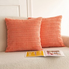 QUANTITY OF ASSORTED ITEMS TO INCLUDE MEIDER 2 PIECES SOFA CUSHION COVER 40X40 CM BOHO DECORATIVE PILLOWCASE FOR LIVING ROOM COUCH SOFA BEDROOM  40 X 40 CM, PINK,  RRP £250: LOCATION - RACK A