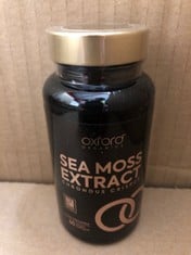 25 X SEA MOSS EXTRACT FOOD SUPPLEMENTS BEST BEFORE 07/2025 RRP £125: LOCATION - RACK A